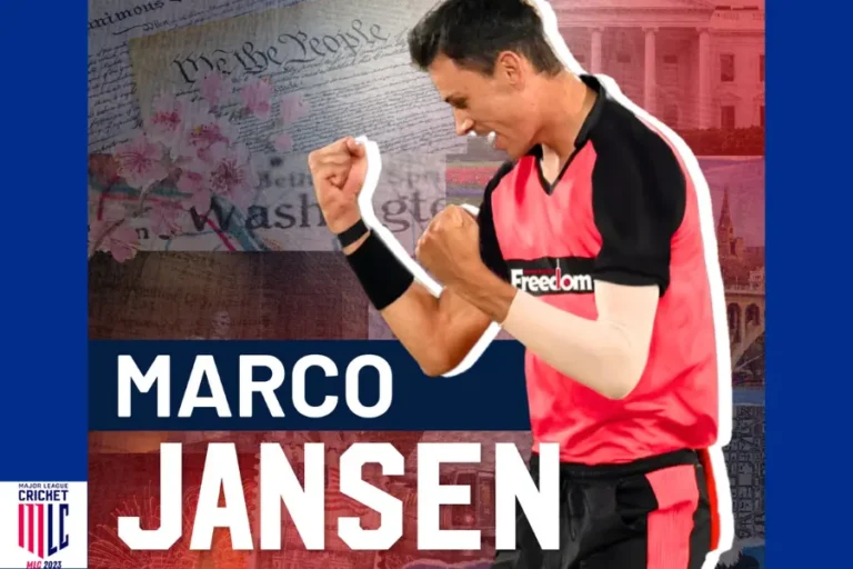 Washington Freedom Signed Marco Jansen for the MLC 2023