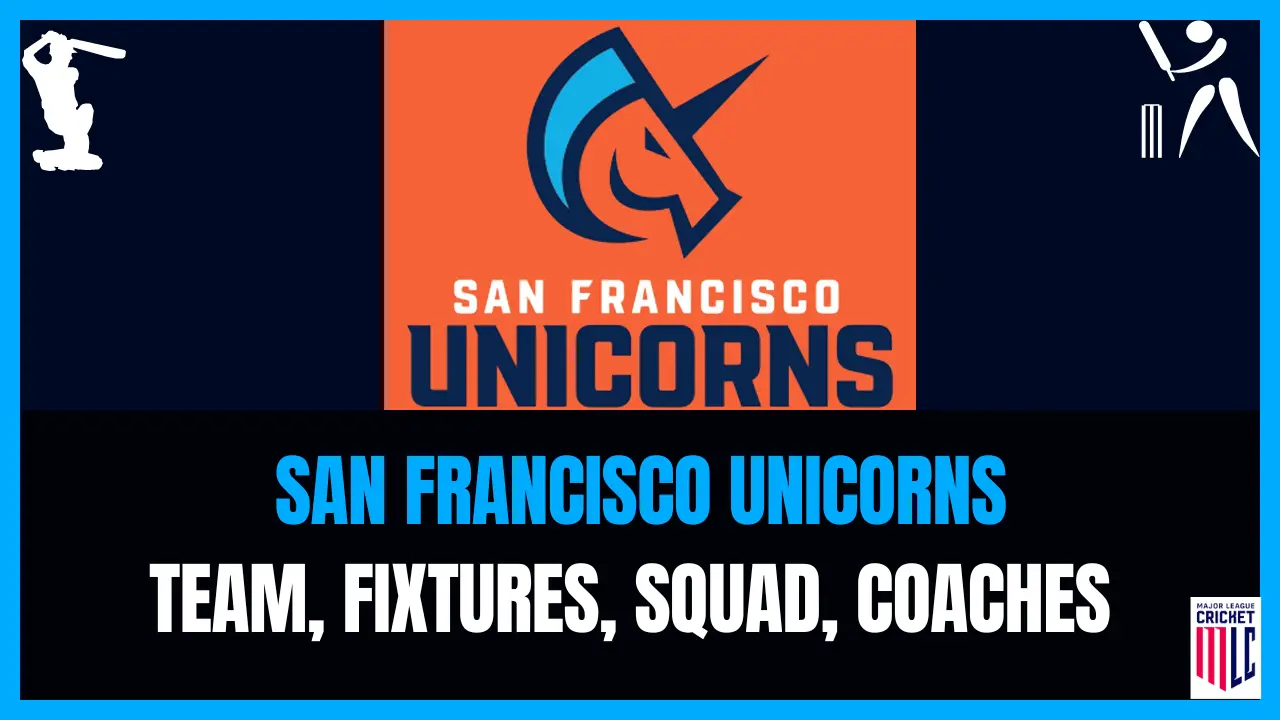 San Francisco Unicorns Team, Fixtures, Squad, Coaches