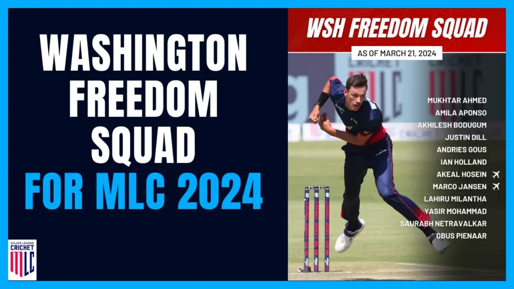 Washington Freedom 2024 Squad