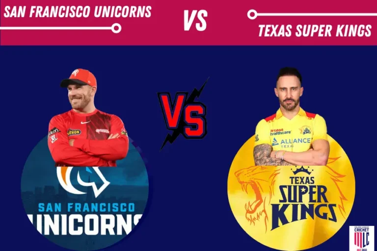San Francisco Unicorns Vs Texas Super Kings Live Streaming