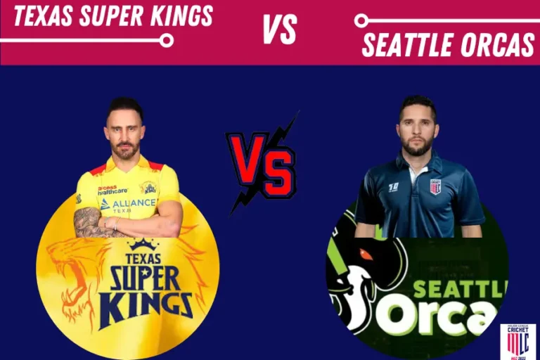 Texas Super Kings Vs Seattle Orcas Major League Cricket