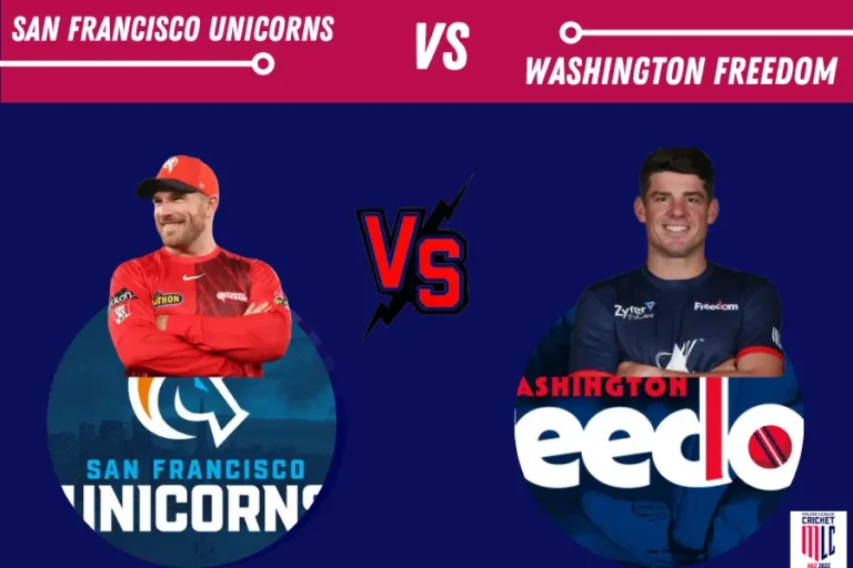 Washington Freedom Vs San Francisco Unicorns Live Match 2024